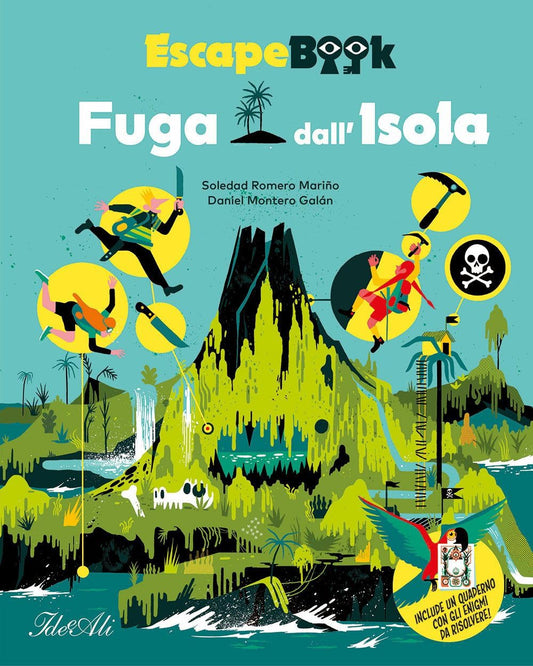 FUGA DALL'ISOLA. Escape book • Soledad Romero Mariño