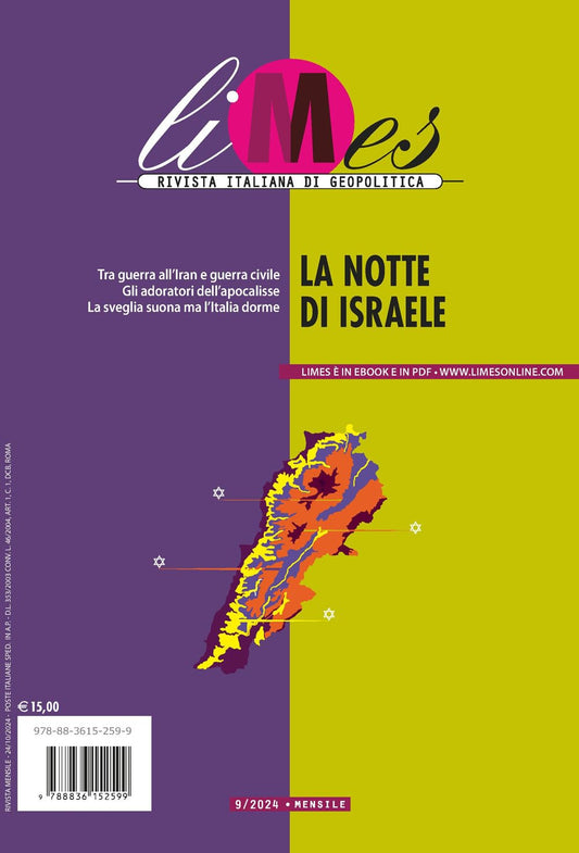 LIMES VOL.9: LA NOTTE DI ISRAELE