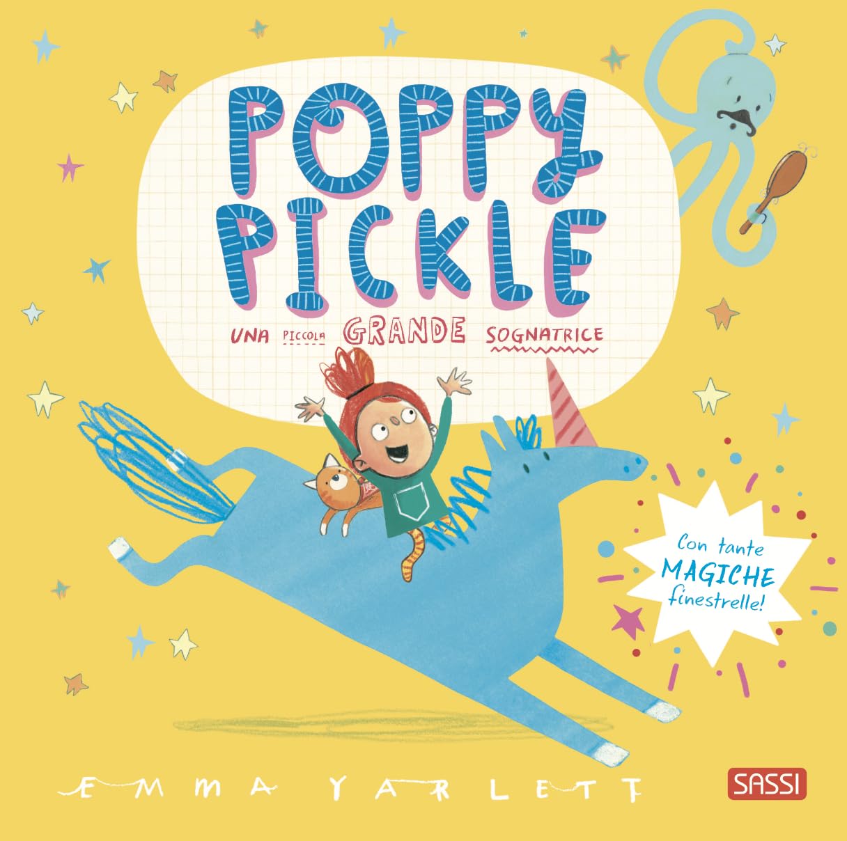 POPPY PICKLE. Una piccola grande sognatrice • Emma Yarlett